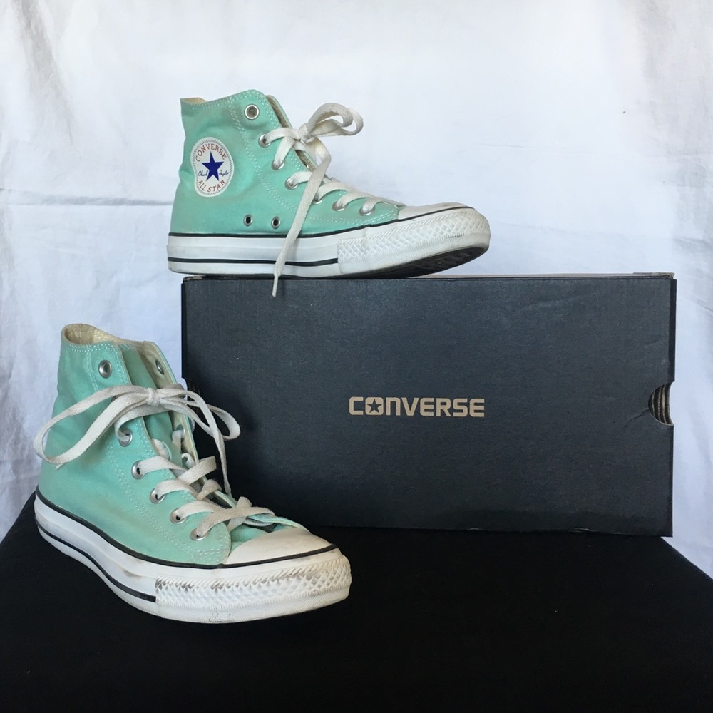 Mint Green Converse